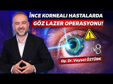 İnce Kornealı Hastalarda No Touch Lazer Operasyonu!