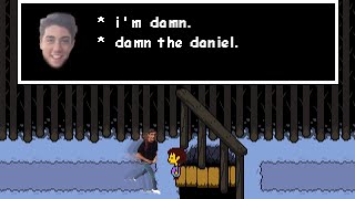 Cover art for sans. but it's damn daniel