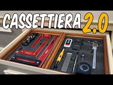 Come organizzare gli attrezzi in un cassetto | Sculpfun S30 Pro Max 20W
