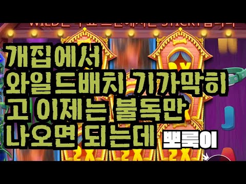 [슬롯][제보영상][닉네임:뽀룩이]개집 1500배