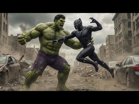 Hulk vs Black Panther – The Ultimate Marvel Showdown!