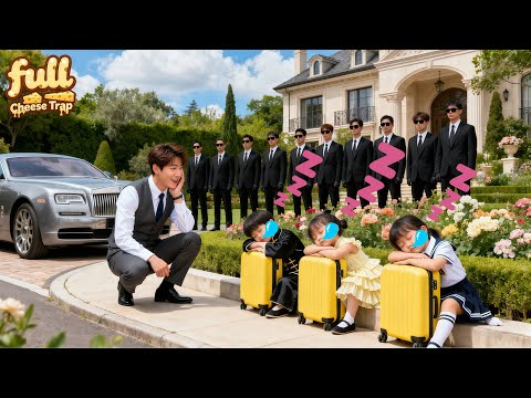 Three Homeless Kids Slept On Suitcase, But CEO Saw Them, Took Them Home & Spoiled Them—Fate Changed!