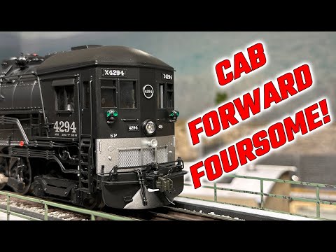 The Mighty Cab Forward Steam Engines!