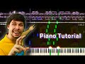 Only MrBeast can Play This!! -  MrBeast Phonk Song Piano Tutorial!!