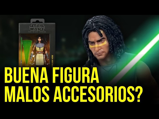 Vídeo relacionado con Star Wars The Black Series, Quinlan VOS, The Clone Wars, Figura Premium Coleccionable de 15 cm