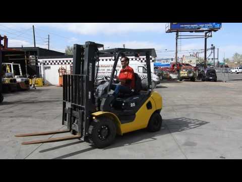 New Komatsu FG25T-16 5k pneumatic forklift