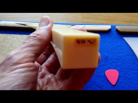 Vintage Guitar Picks - NOT! 4.30 The Japanese Shamisen - Huge Plectrum!