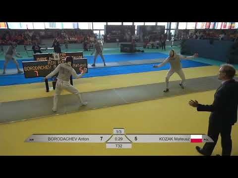 Euro Champs 2025 SMF - L32 - Anton Borodachev RUS v Mateusz Kozak POL