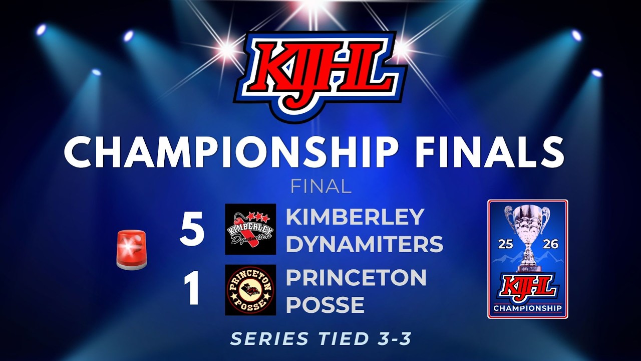 2026 KIJHL Championship Game 6 - April 27/26