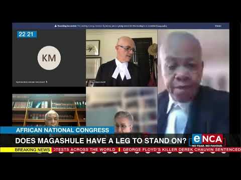 Does Magashule have a leg to stand on?
