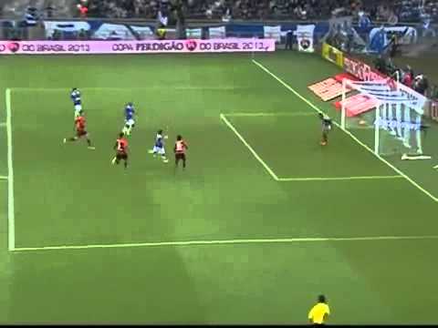 Golaço de Éverton Ribeiro! Cruzeiro 2 x 1 Flamengo - Copa do Brasil (21/08/2013)