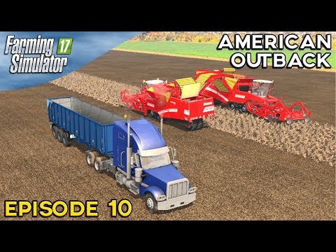 Farming Simulator 17 Timelapse - American Outback Episode 10