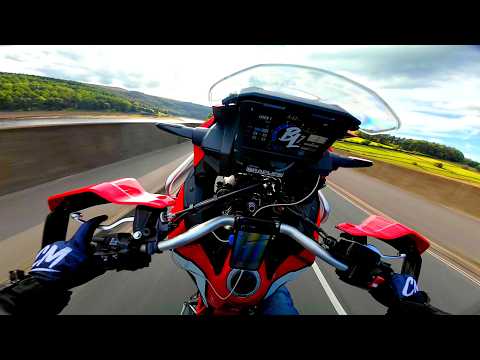 DREAM RIDE through Peak District on the Africa Twin