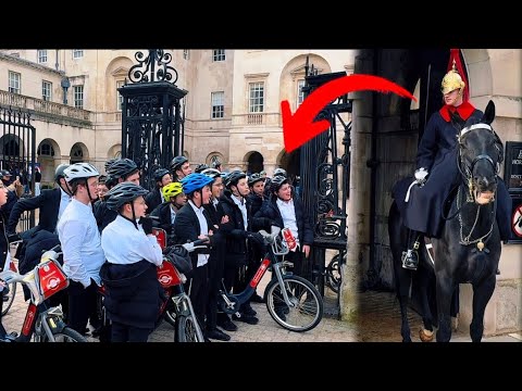 King’s Guard SHUT DOWN a Disrespectful Group at Horse Guards