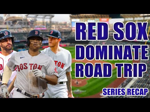 RED SOX DOMINATE WEST COAST ROAD TRIP!!
