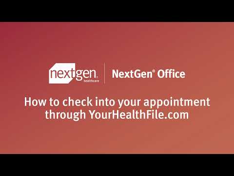 Patient Portal - How to check into your appointment...