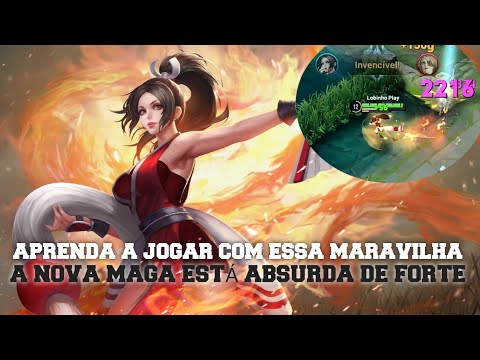 COMO JOGAR DE MAI SHIRANUI, APRENDA TUDO SOBRE A NOVA HEROÍNA DO HONOR OF KINGS - HOK