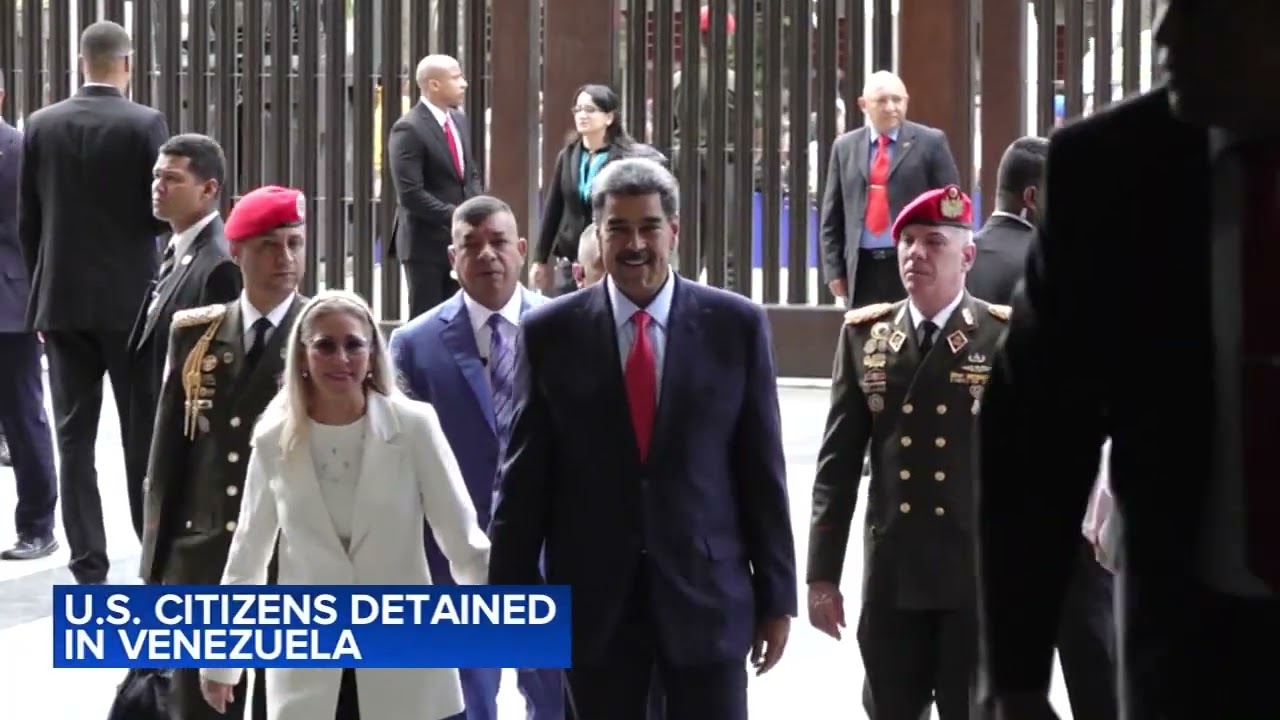 Venezuela arrests 6 foreigners, including 3 Americans, allegedly involved in plot to kill president