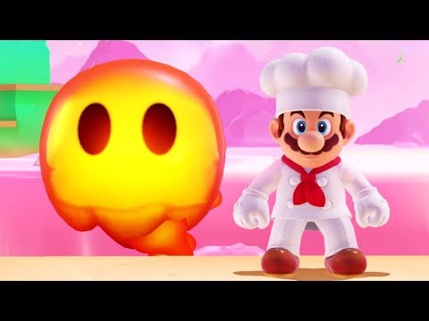 Super Mario Odyssey Movie Walkthrough Part 27 - Luncheon Kingdom