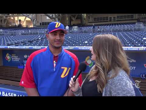 Chatting with Jhoulys Chacin at the World Baseball Classic