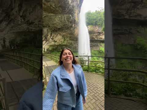 Salto ventoso - Cachoeira no Rio Grande do Sul #viajar #cachoeiras #viajantes