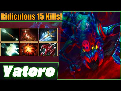 Yatoro Weaver Carry 💪 Epic 15 Kills! Dota 2 DotaPulse Highlight Gameplay