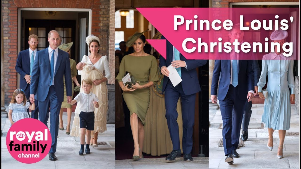 The Royal Family and guests arrive for Prince Louis' Christening thumnail