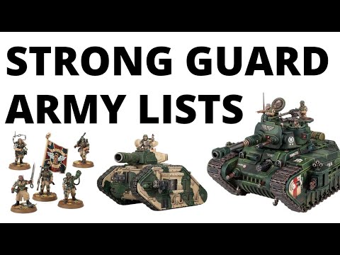 Five Strong Astra Militarum Army Lists - What's Winning for Imperial Guard?