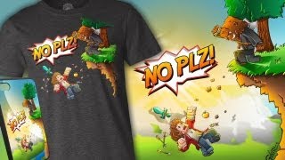 "No Plz" T-Shirt Speed Art!