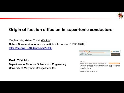 Concerted Ion Migration in Super-Ionic Conductors video thumbnail