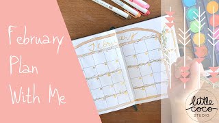 Bullet Journal Set up February 2020 Plan With Me (Relaxing)