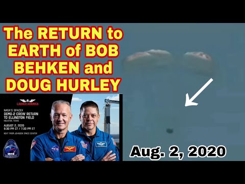 THE RETURN TO EARTH OF BOB BEHNKEN AND DOUG HURLEY |THE SPLASHED DOWN