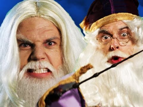 Gandalf vs Dumbledore. Epic Rap Battles of History