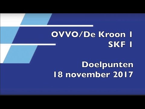 OVVO/De Kroon 1 - SKF 1 doelpunten (en BWA sfeer)