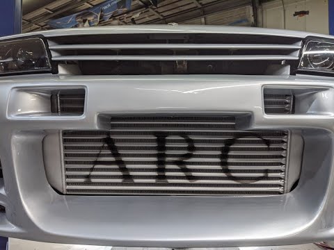 ARC brazing Japan front mount intercooler Nissan Skyline R32 R33 R34 GTR RB26dett