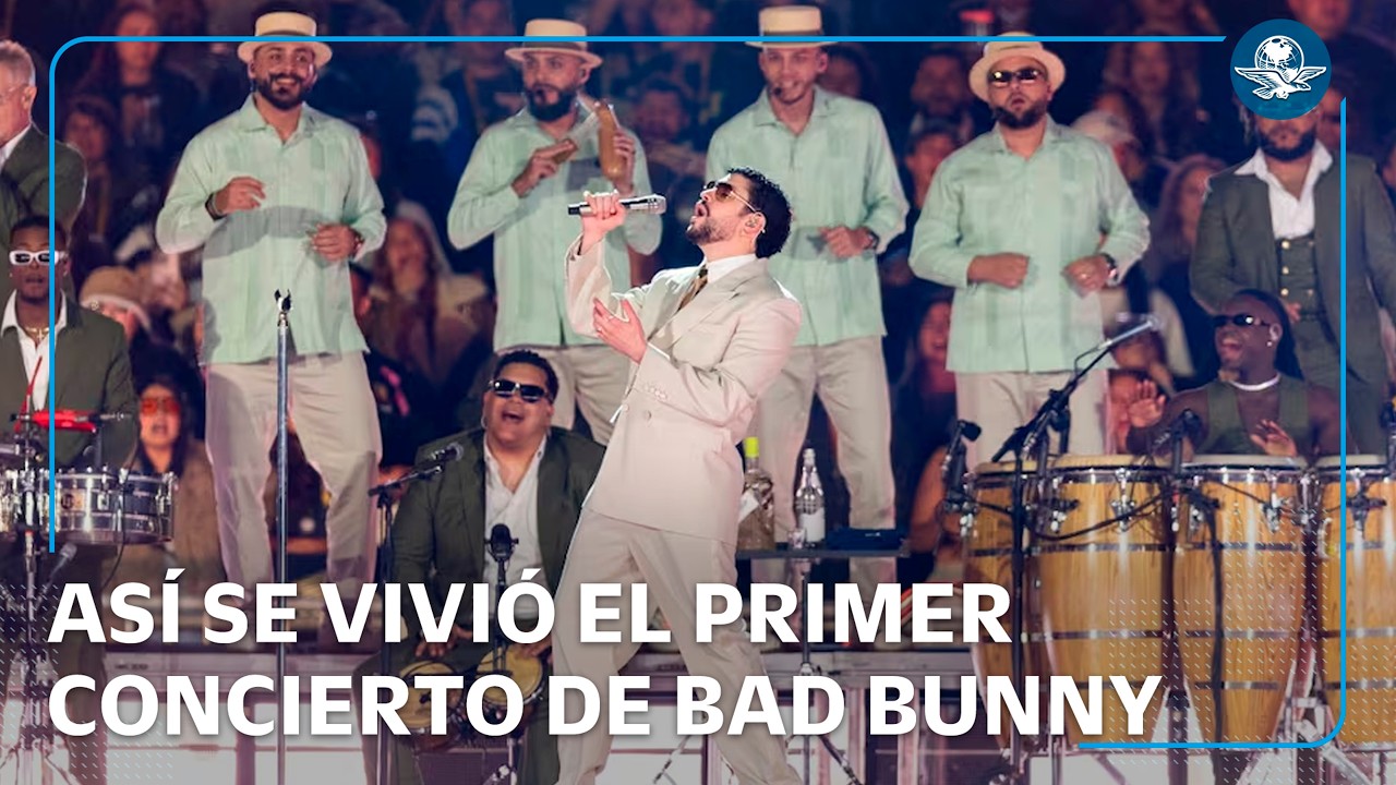 Bad Bunny enciende la CDMX en su primer concierto