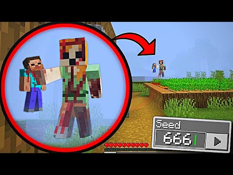 👻 RICH MINER FINDS HORROR SEED 666 😱 | MINECRAFT SCARES