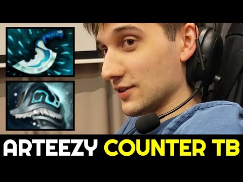 ARTEEZY knows How to Deal with Terrorblade — Blink Dagger Build Leshrac 7.32c Dota 2