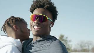 This Teenager Might Some Day Run At The Olympics AND Compete In A Super Bowl. Here's Why.