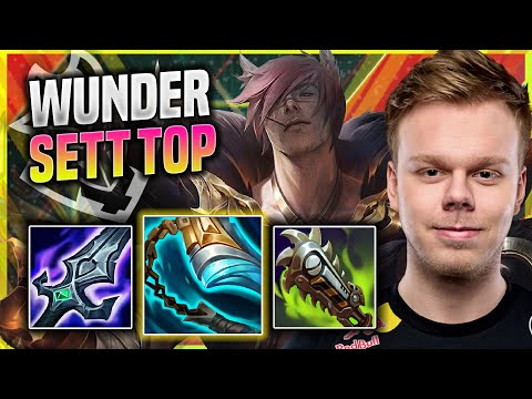 WHEN WUNDER PLAYS SETT TOP! - G2 Wunder Plays Sett TOP vs Dr Mundo! | Season 11