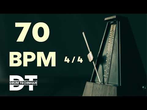 70 BPM ONLINE METRONOME 4/4 cowbell sound #meditation #relaxing #study