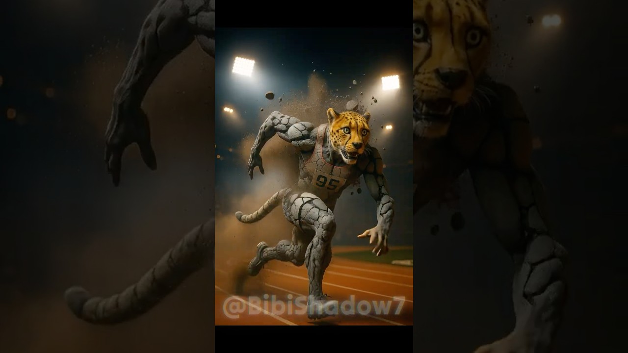 The Cheetah Turned to Stone… What Happened?! 🐆🪨😱