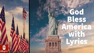 God Bless America by Irving Berlin with Lyrics (United States Landmarks and Cities Aerial views 4K)