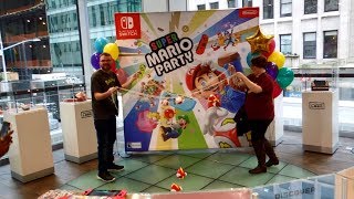 Super Mario Party Launch Event at Nintendo NY