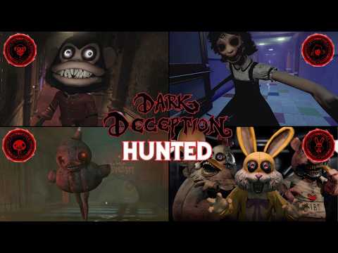 Roblox Hunted (Dark Deception Chapter 1-4) - Full Solo Walkthrough
