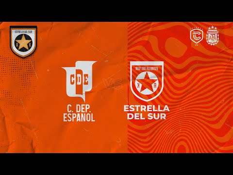 DEPORTIVO ESPAÑOL VS ESTRELLA DEL SUR (IDA) - REDUCIDO 1RA FASE - PRIMERA C METROPOLITANA