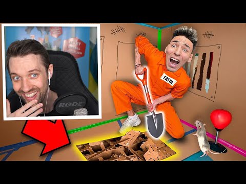 Benx REAGIERT auf FLUCHT aus dem KARTON GEFÄNGNIS!