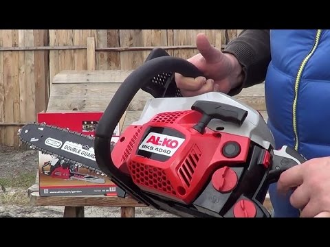 Видео Бензопила AL-KO BKS 4040 обзор