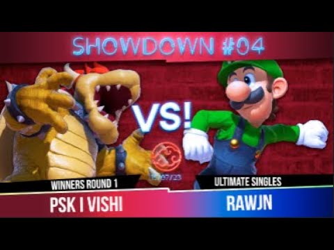 PSKSHOWDOWN 04 - PSK Vishi (Bowser) Vs. MT Raw (Luigi) WR1