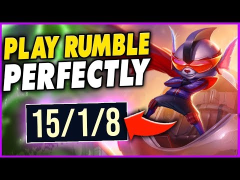 HOW TO PLAY RUMBLE PERFECTLY IN SEASON 9 (RANK 1 RUMBLE) - League of Legends